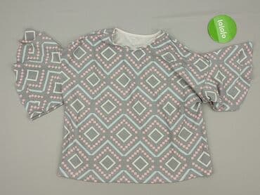 koszula damska w geometryczne wzory: Women's blouse, size L — 3