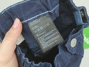 trampki vans authentic: Denim pants, H&M, 6-9 months, condition - Very good — 5