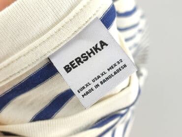 bytom biala koszula: Bershka, Women`s T-shirt, size XL (EU 42) — 4