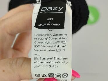 deezee sandaly czarne: Dazy, Top damski, rozmiar L — 6