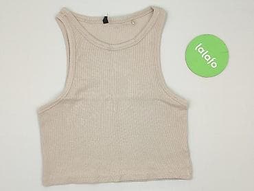 hm topy basic: Sinsay, Top damski, rozmiar S — 2