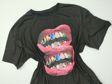 t shirt damski z cyrkoniami: Shein, T-shirt damski, rozmiar XL — 1