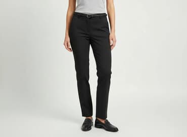 buty do garnituru badura: Spodnie materiałowe damskie, rozmiar S — 7