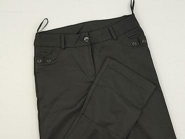 jeansy regular: Spodnie materiałowe damskie, rozmiar M — 1