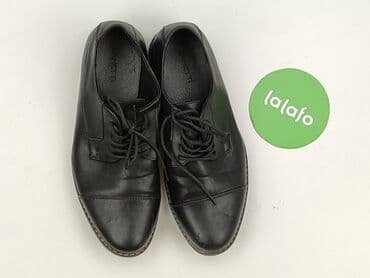 buty na koturnie czarne ccc: Półbuty dla mężczyzn, rozmiar 39 — 3