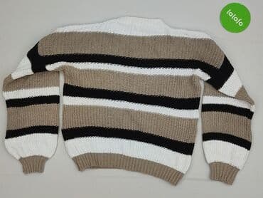 sweter w paski damski: Sweter damski, L — 3