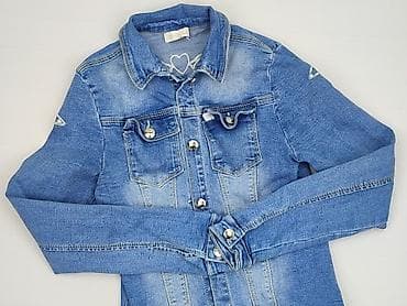 Children's jeans jacket, 14 years, 158-164 cm, Happy, condition - Very good