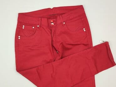 Material trousers for women, S