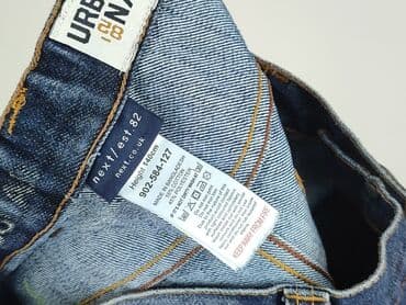 dopasowane spodenki: Spodnie jeansowe, Next, 8 lat, 134/140, stan - Idealny — 4