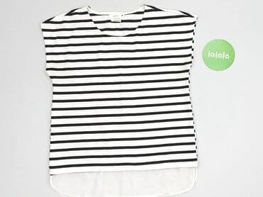 t shirty w biało czarne paski: Reserved, T-shirt damski, rozmiar S — 3