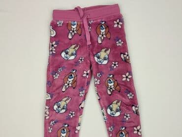 czarne obcisłe spodnie: Sweatpants, Disney, 3-4 years, 98/104, condition - Very good — 1