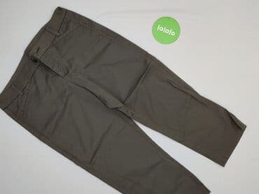 oliwkowe buty: Chino, Spodnie materiałowe damskie, rozmiar XL — 2