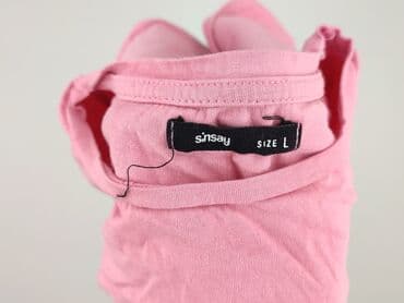 sinsay bluzki z krótkim rękawem: Sinsay, Bluzka damska, rozmiar L — 4