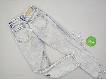 moon: Bershka, Jeansy damskie, rozmiar 2XS — 3