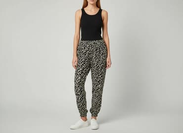 joggery damskie denimowe: Spodnie materiałowe damskie, rozmiar S — 6