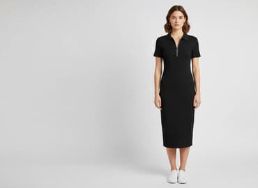 sukienki midi dopasowane: FB Sister, Sukienka damska, rozmiar L — 6