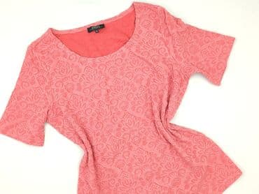 t shirty w paski reserved: Papaya, T-shirt damski, rozmiar L — 1