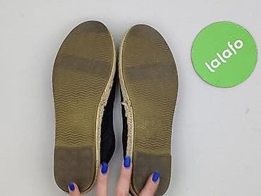 kapcie cc: Jenny Fairy – damskie espadryle - Rozmiar: 38 - Kolor: czarny - — 4