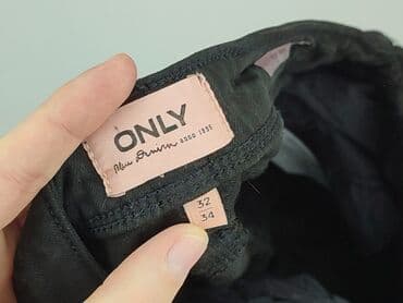 jeansy damskie podarte: ONLY, Material trousers for women, size XS (EU 34) — 4