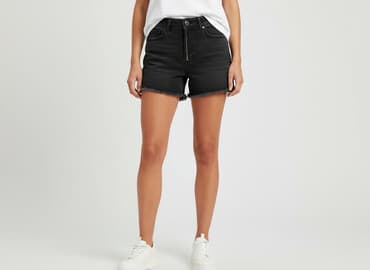 szorty jeansowe damskie szare: FB Sister, Szorty damskie, rozmiar XS — 7