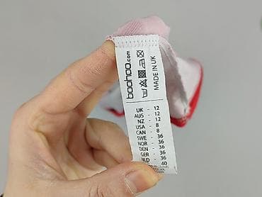 sandałki czerwone: Boohoo, Sukienka damska, rozmiar M — 4