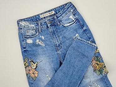 jeansy custom: Denim Co, Jeansy damskie, rozmiar S — 1