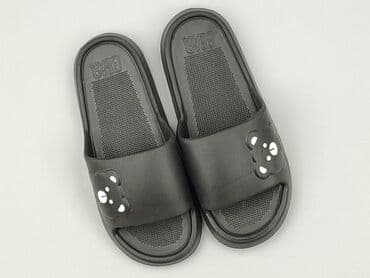 kapcie jordan pluszowe fioletowe: Klapki damskie, 41 — 1