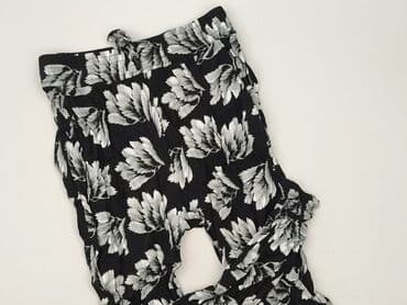 spodnie plus size wysoki stan: Spodnie materiałowe damskie, rozmiar M — 1