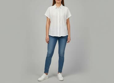 dluga biala koszula: New Look, Koszula damska, rozmiar M — 8