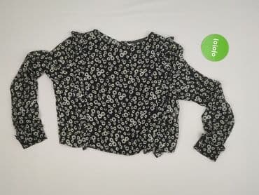 czarne bluzki z długim rękawem zara: Zara, Bluzka damska, rozmiar S — 2