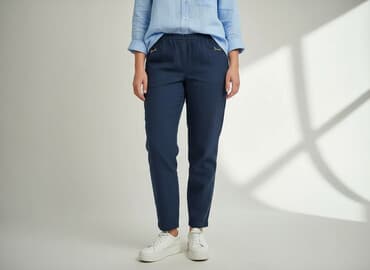 szerokie spodnie pepco: Spodnie materiałowe damskie, rozmiar 2XL — 7