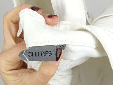 jeansy damskie z zamkiem z tyłu: Spodnie materiałowe damskie, rozmiar 3XL — 4