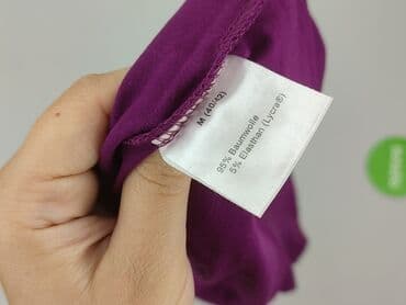 koszulka z rękawem do łokcia: Elle, T-shirt damski, rozmiar M — 5