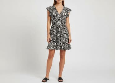 zara sukienka zebra: Sukienka damska, rozmiar M — 1