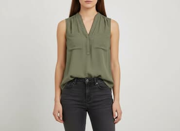 billie eilish ubrania h m: H&M, Bluzka damska, rozmiar S — 1