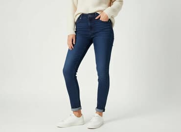 polskie jeansy męskie: Reserved, Jeansy damskie, rozmiar M — 7