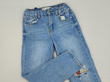 Spodnie jeansowe, DenimCo, 8 lat, 128, stan - Bardzo dobry