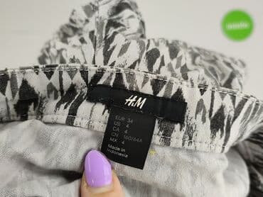spodnie hello kitty piżama czarne: H&M, Лосини Елегантні жіночі, розмір XS — 4