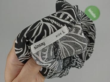 czarne krótkie spodenki sinsay: Sinsay, Szorty damskie, rozmiar L — 3