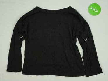 bluzka z dlugim rekawem czarna: Classic, Bluzka damska, rozmiar L — 4