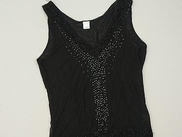 elegancki top czarny: Camaïeu, Bluzka damska, rozmiar S — 1