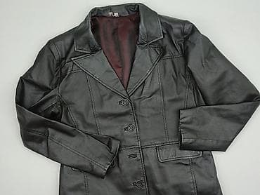 pln leather jacket: FREEMAN, Płaszcz damski, rozmiar L — 1