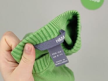 sweterki komunijne na drutach wzory: Sweater, H&M, 7 years, 116-122 cm, condition - Very good — 4