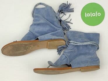 złote sandałki ccc: Sandały damskie, rozmiar 40 — 4