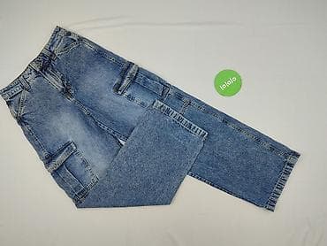 proste jeansy: H&M Divided, Spodnie cargo damskie, rozmiar XS — 2