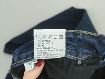 jeansy straight i regular damskie samsoe samsoe: Jeans for women, XL — 5