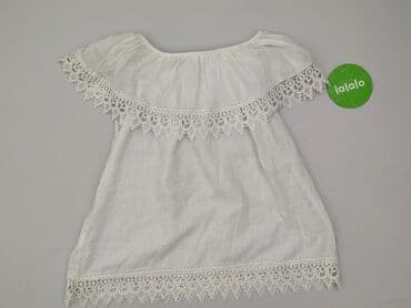 biale bluzki z gipiurą: Bluzka damska, rozmiar S — 3