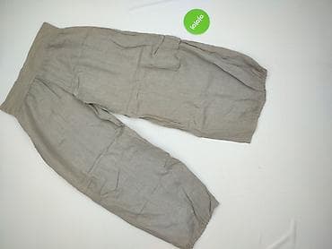 unisono spodnie lniane: Unisono, Spodnie materiałowe damskie, rozmiar XL — 3