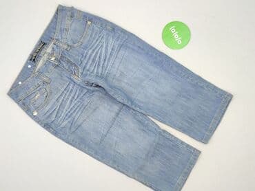 spodnie hello kitty cropp: Spodnie 3/4 damskie, M — 2