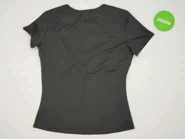 czarna koszula jeansowa damska: Women's blouse, XL — 3